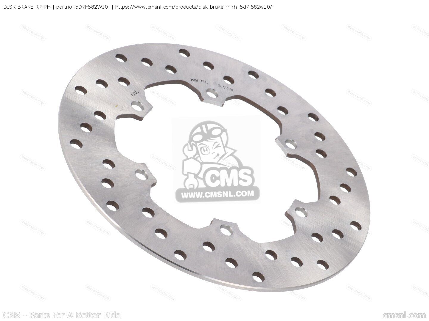 15-19 Yamaha MT 125 Arka Disk 14-18 Yamaha YZF 125 Arka Disk Orijinal