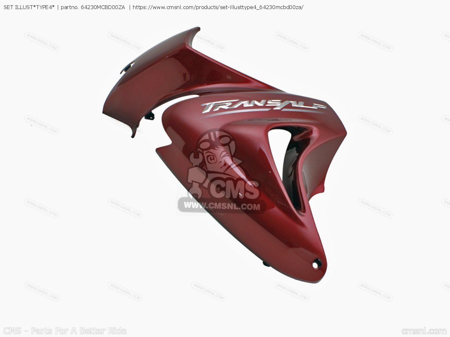01-07 honda transalp 650 sol grenaj xl 650 sol grenaj bordo renk