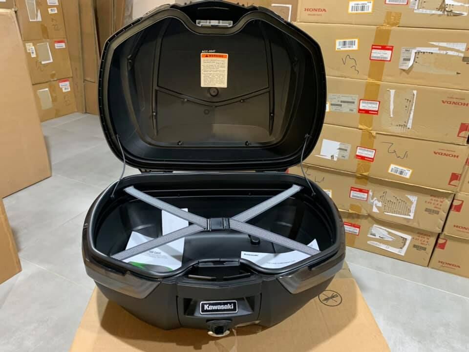 15-22 kawasaki versys 650 arka çanta versys 650 topcase sıfır orıjınal set