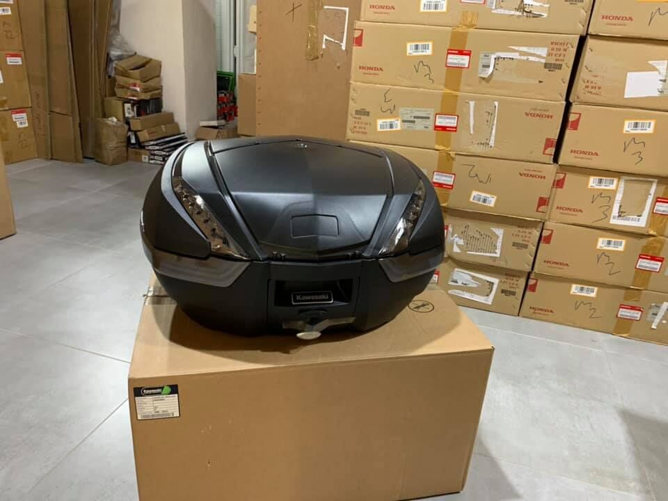 15-22 kawasaki versys 650 arka çanta versys 650 topcase sıfır orıjınal set