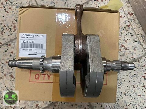 kawasaki kx 250 f krank kx 250f krank sıfır orıjınal 13031-0739