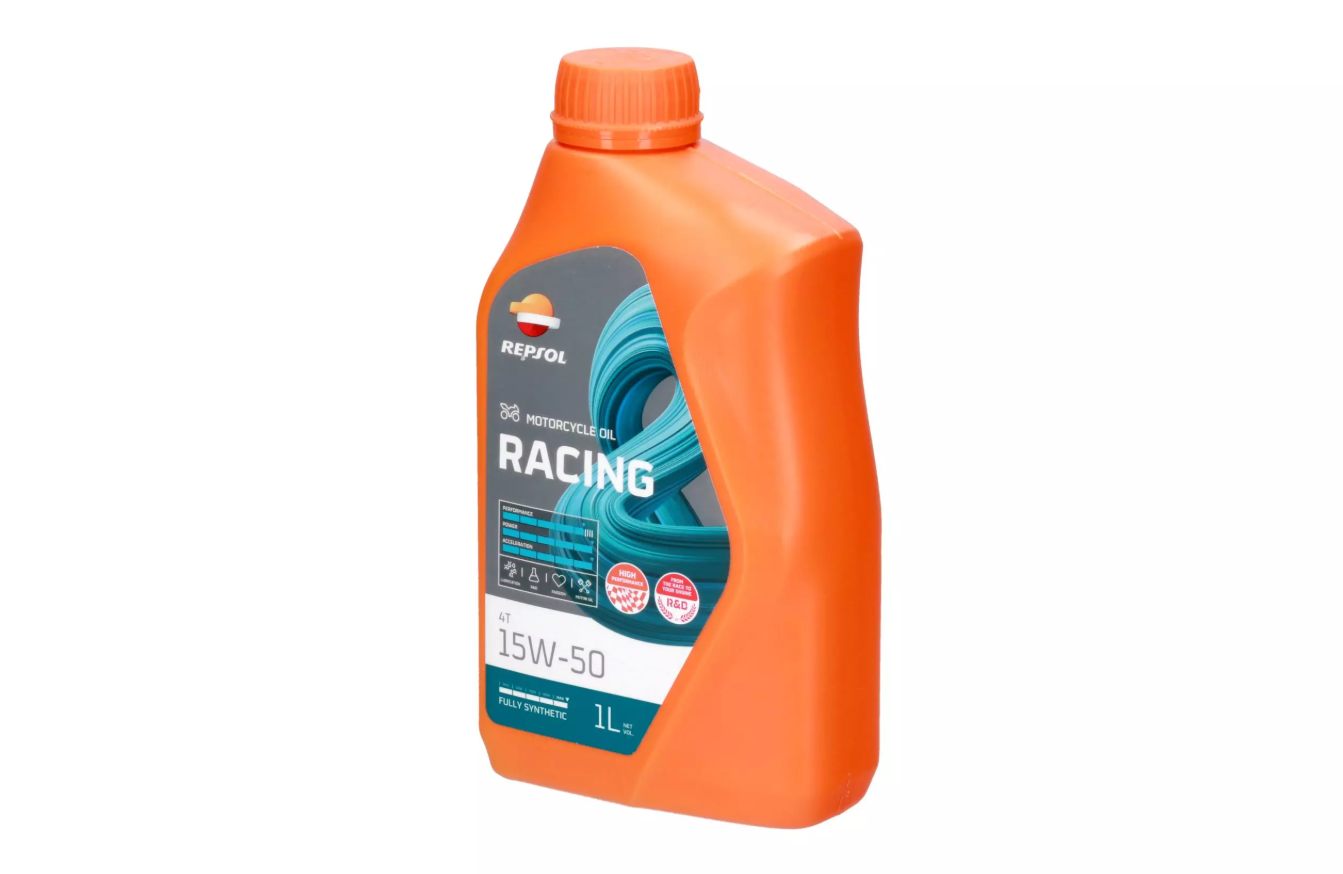 REPSOL - RACING 4T 15W-50 1L FULL SENTETİK MOTOR YAĞI CBR 600F CB 900 HORNET