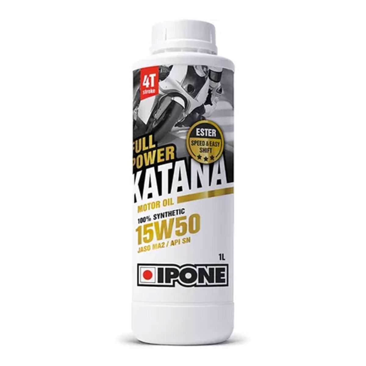 Ipone Full Power Katana 15W50 4T Esterli Motosiklet Yağı 1L