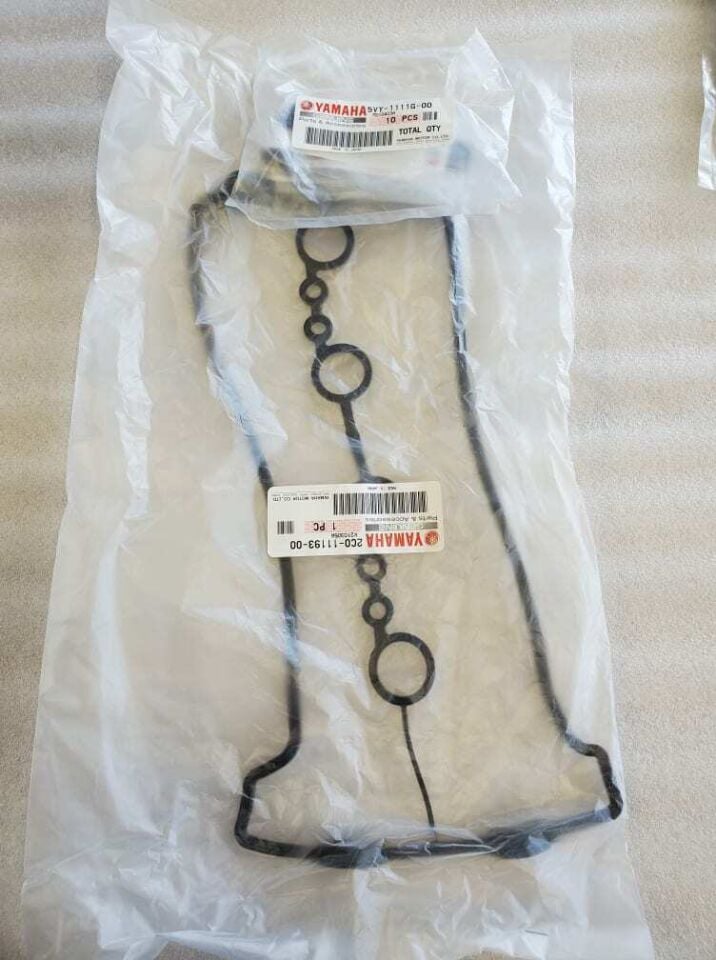 06-22 yamaha r6 kulbırıor kapak contası yamaha r6 üst conta lastik