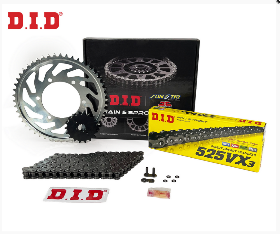 HONDA CBR 650R ZİNCİR DİŞLİ SETİ CB 650 CBR 650F CB 650 ZİNCİR DİŞLİ SETİ DİD SET