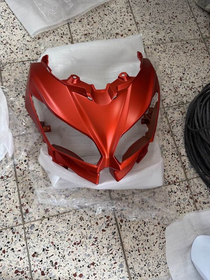 15-20 kawasaki versys 650 kafa grenajı turuncu renk orıjınal sıfır