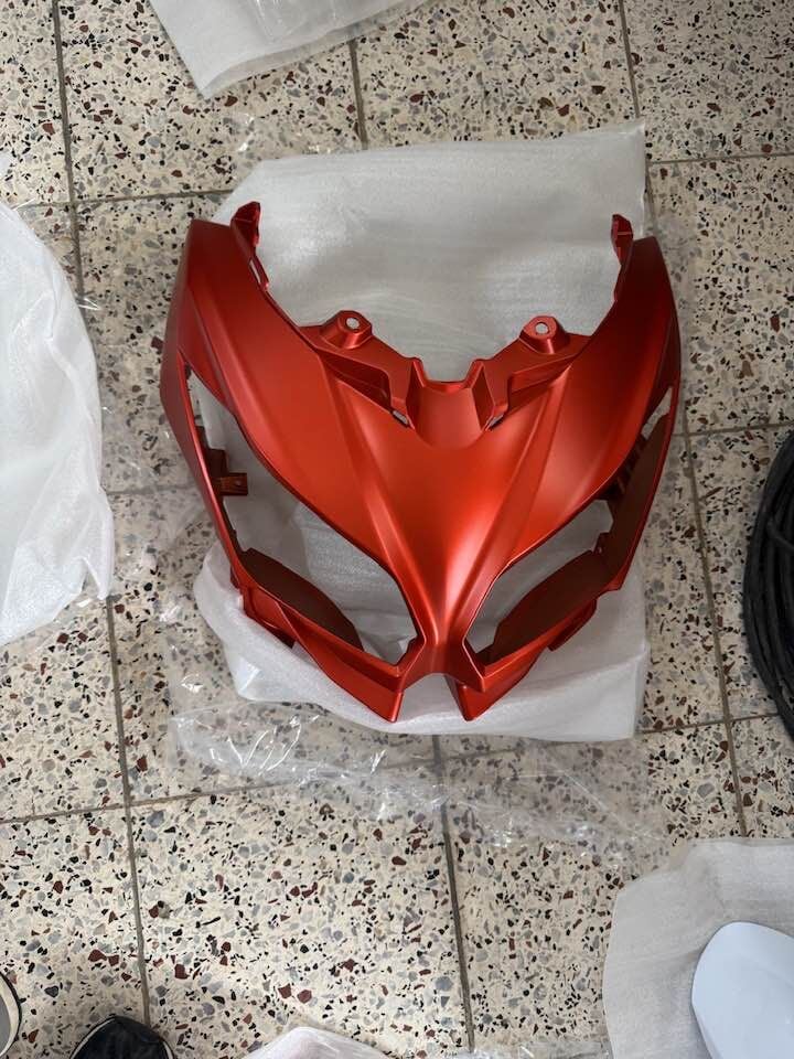 15-20 kawasaki versys 650 kafa grenajı turuncu renk orıjınal sıfır