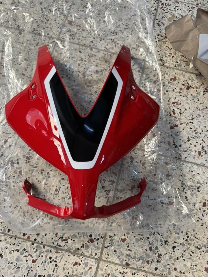 14-17 honda cbr 250 kafa grenajı kuşaklı kırmızı renk orıjınal