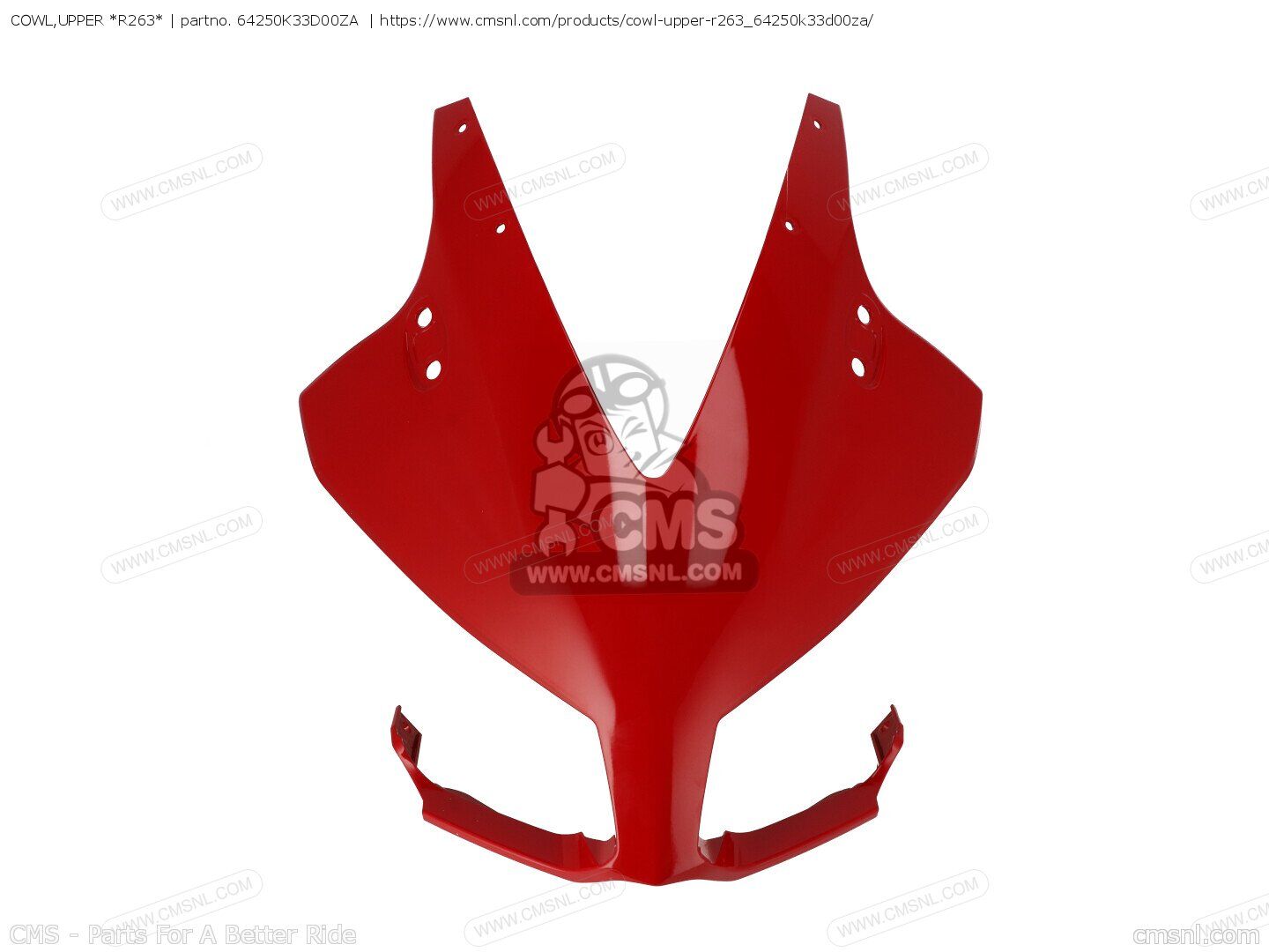 14-17 honda cbr 250 kafa grenajı kırmızı renk