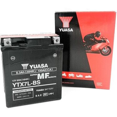 yuasa ytx7l-bs akü kawasaki klx 250 crf 250l aprilia ybr 250