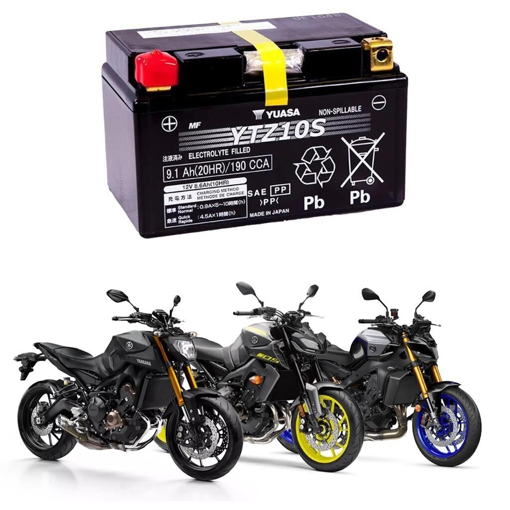 Yuasa YTZ10S Akü - Honda CBR 600RR / MT-07 / Tracer 700 / R1 / R6