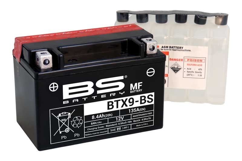 BS AKÜ BTX9-BS Kawasaki zx-6 bmw s 1000 rr bmw s 1000 xr