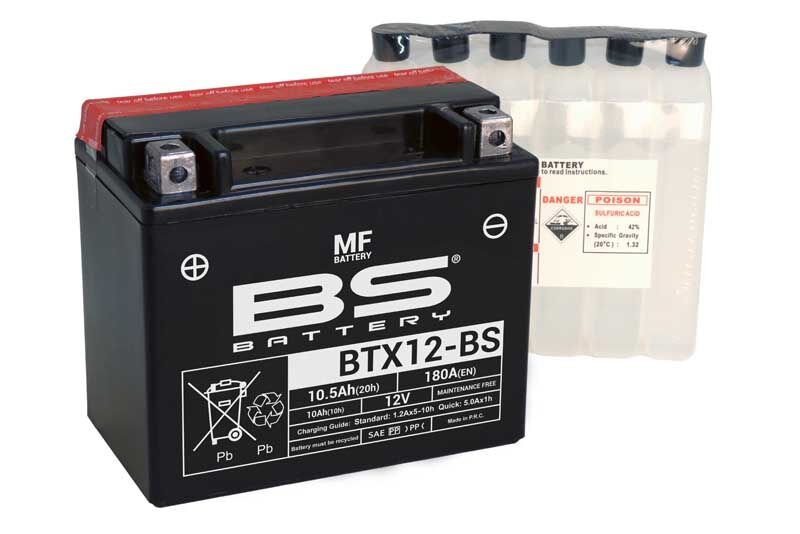BS AKÜ btx12-bs tdm 850 sym gts 250 triump tiger 1050 hayabusa m 800