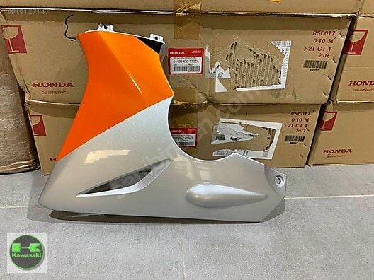 04-10 Honda Cbr 125 Sol Alt Sakal Orijinal Turuncu Renk