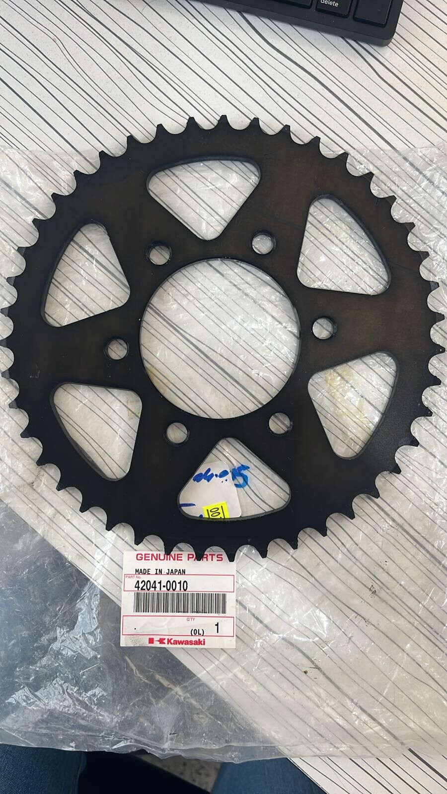04-05 Kawasaki Z750 Arka Dişli Orijinal