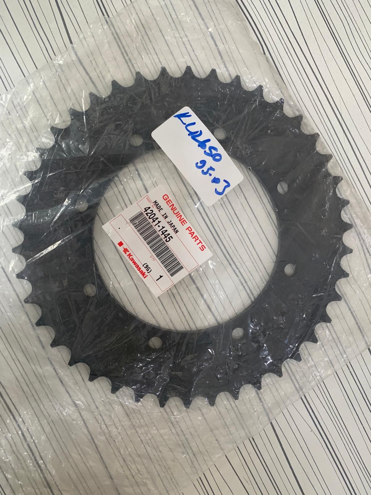 95-03 kawasaki klr 650 arka dişli