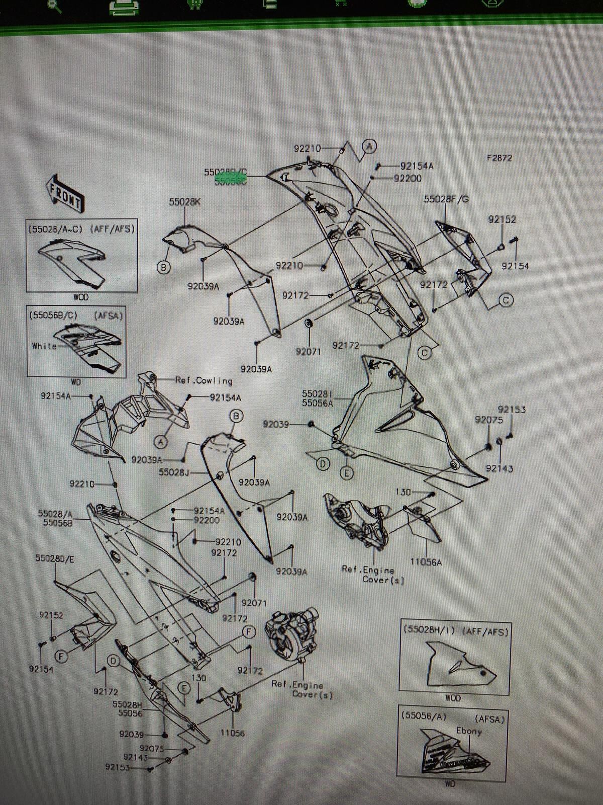 Kawasaki Ninja 250 SL Sağ Grenaj WSB Model