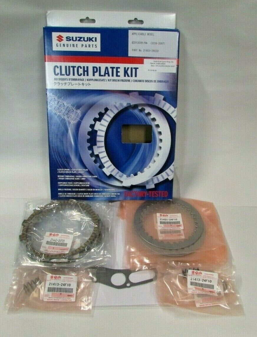 04-07 Suzuki gsxr-1300 hayabusa debriiyaj balata seti GSXR-1300 hayabusa debriyaj balata kiti