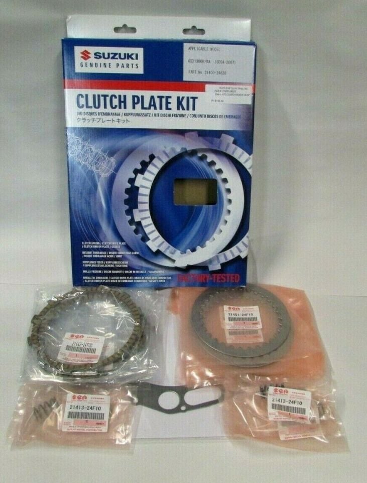 04-07 Suzuki gsxr-1300 hayabusa debriiyaj balata seti GSXR-1300 hayabusa debriyaj balata kiti