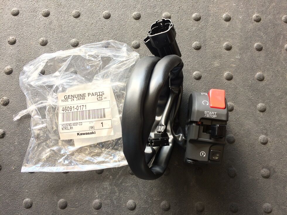 09-22 kawasaki zx6 sağ kumanda zx-6r sağ kütüklük zx 636 sağ kumanda
