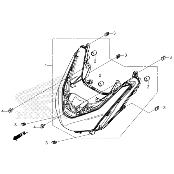 2025 Honda Pcx 125 Ön Far Orijinal