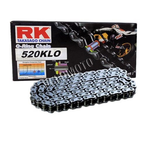 RK 520 Oringli Zincir Kawasaki ER5/Mt 25/Ninja 300/Ninja 250/R25/Z300