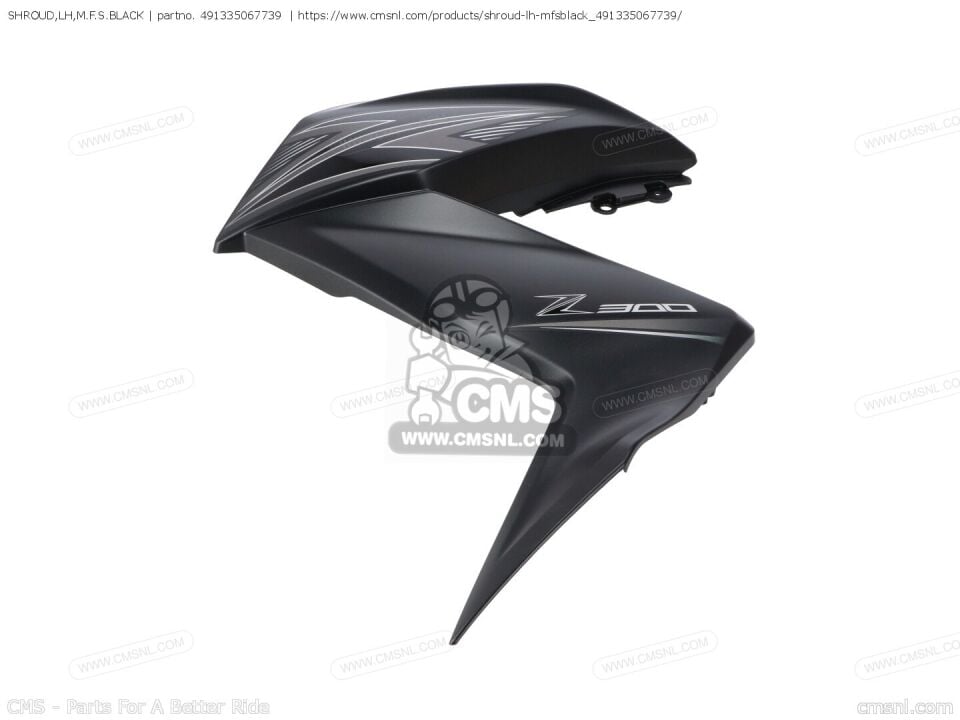 kawasaki z 300 sol grenaj z300 sol granaj m.f.s black mat siyah