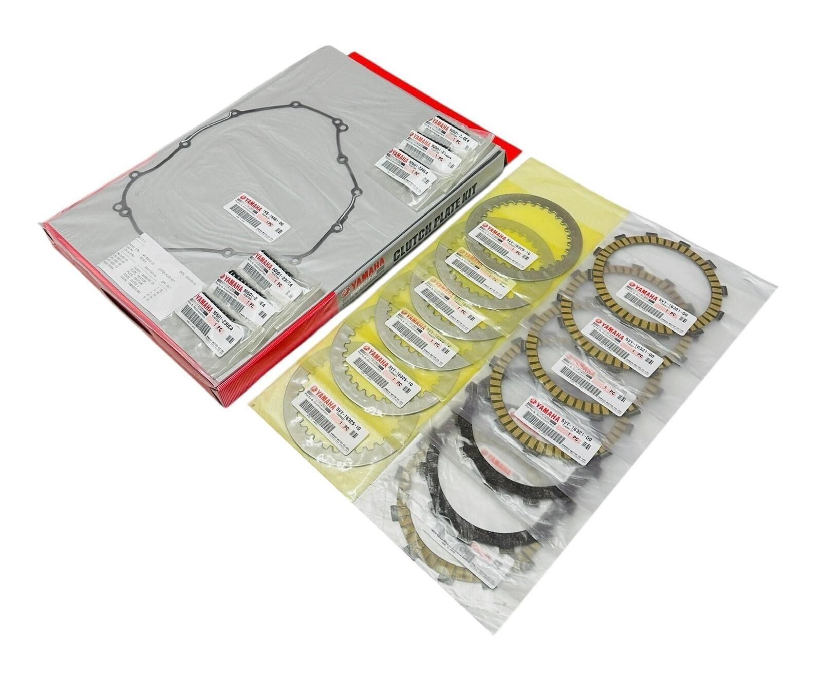 22-26 YAMAHA YZF R7 DEBRİYAJ BALATA SETİ R7 DEBRİYAJ BALAYASI SAC YAY CONTA SETİ