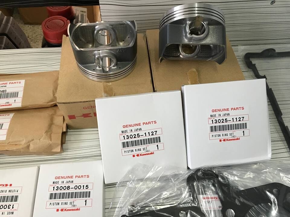 Kawasaki VN 800 Piston Segman Vulcan 800 Piston Segman 0-50 Ebat