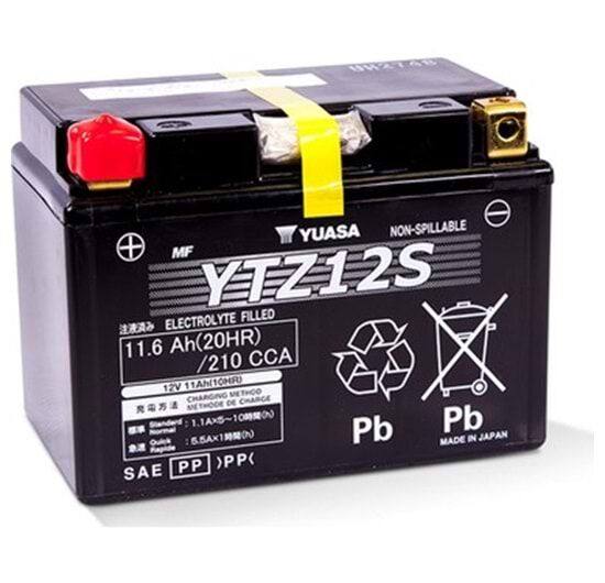 yuasa ytz12s honda nc 700 nc 750 yamaha super tenere 1200 zontes 350 intgra serisi