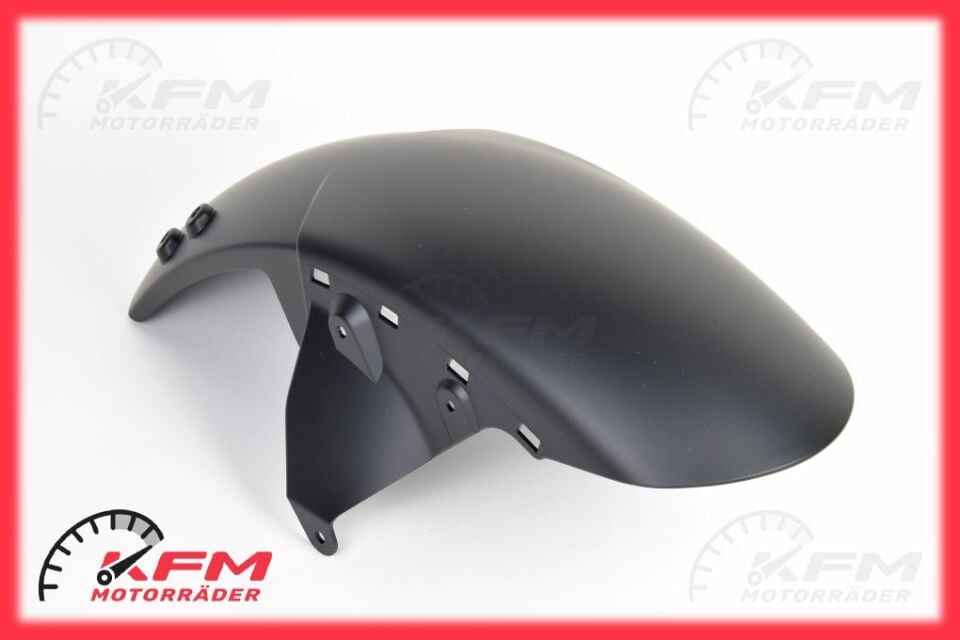 04-12 Kawasaki Z 750 Ön Çamurluk Siyah Renk