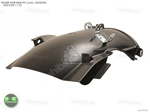 Kawasaki klx 250 arka çamurluk sıfır orıjınal