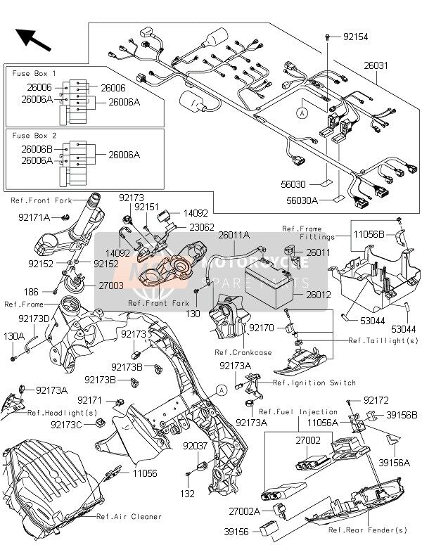 14-24 Kawasaki z 1000 Korna