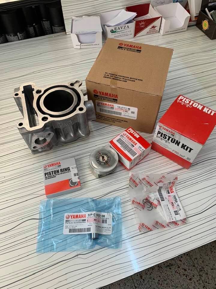 yamaha tri city 125 silindir tricity 125 slindir sıfır orıjınal