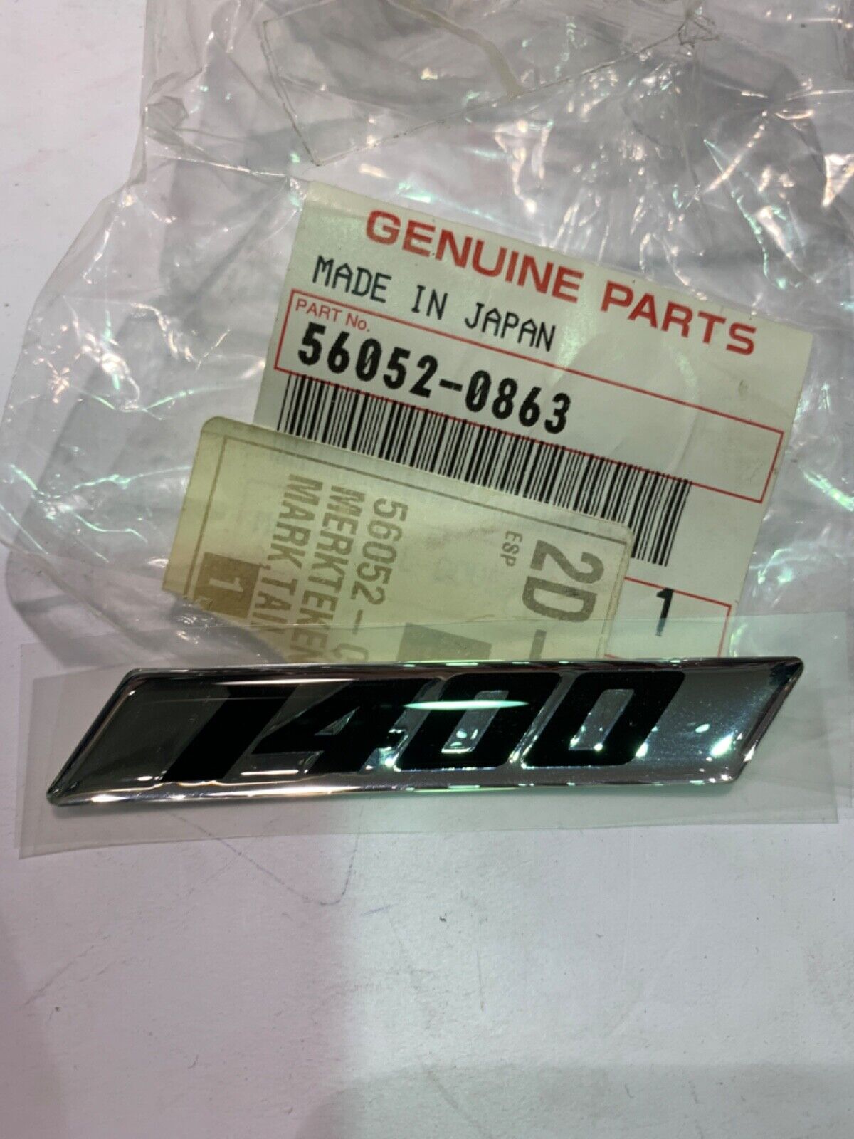 06-11 Kawasaki ZZR 1400 Kuyruk Grenajı 1400 Stıcker