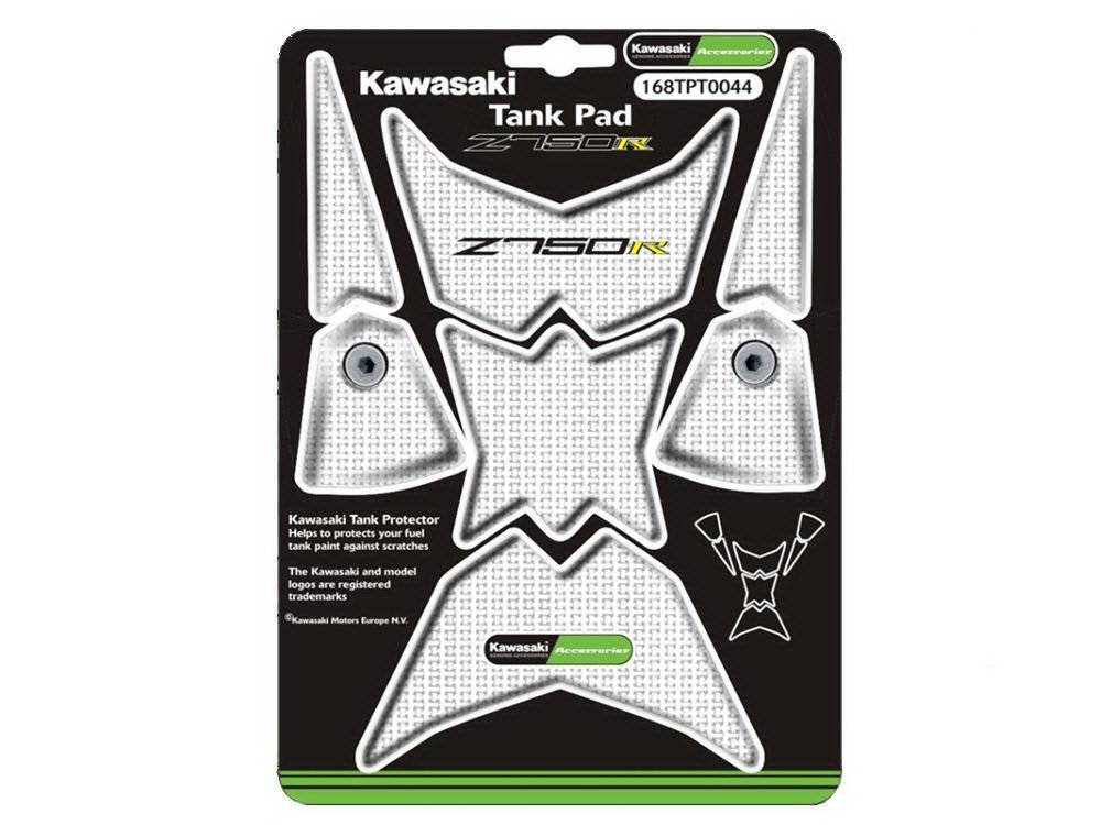Kawasaki Z750-R tank pad  2011-2012 model arası orijinal