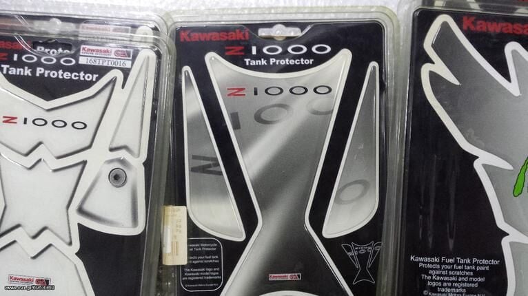 Kawasaki z 750 tank pad 2007-2012 model arası orijinal