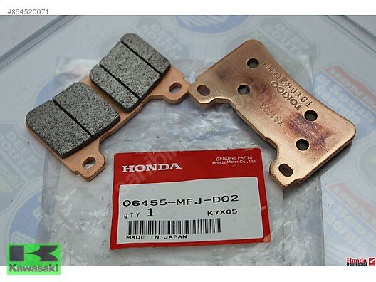 Honda 2006-2017 CBR 600RR Ön Fren Balatası Sıfır Orijinal