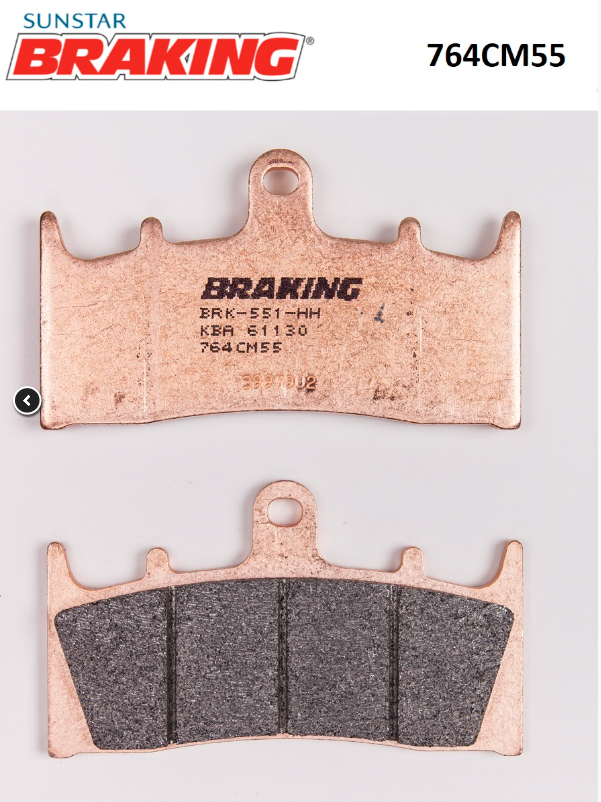 99-07 SUZUKİ HAYABUSA ÖN FREN BALATASI ZX9 ÖN FREN BALATASI BRAKİNG MARKA