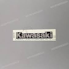 12-16 Kawasaki ER-6f ER-6n Depo Önü Kawasaki Sticker