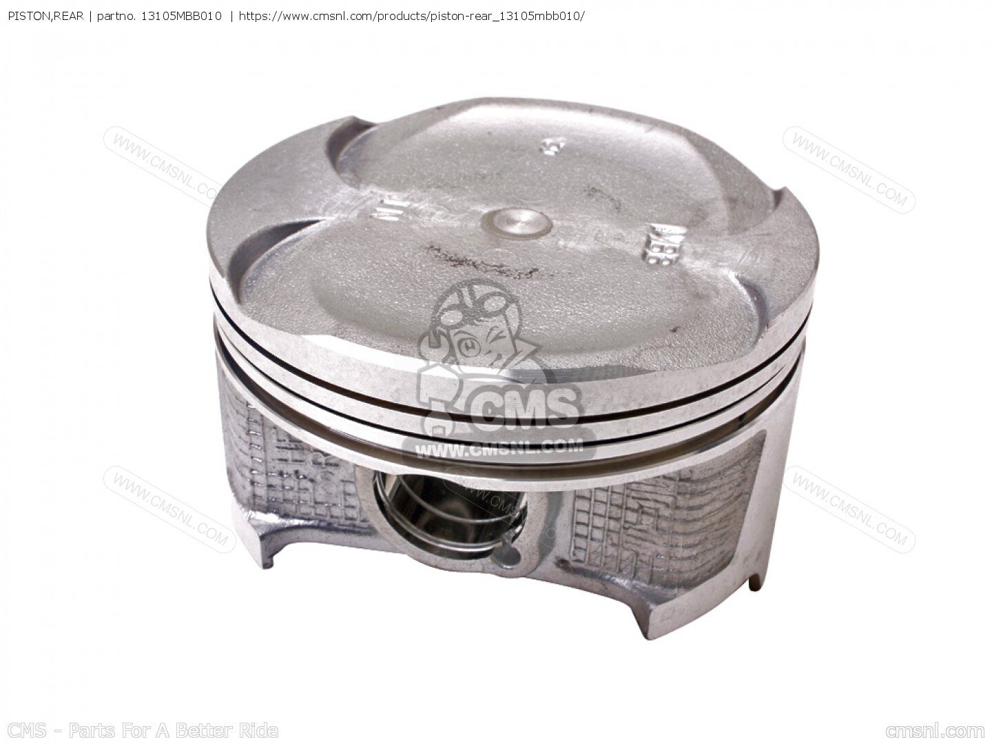 Honda varadero 1000 piston 0-50 ebat rektefelik PISTON, ARKA