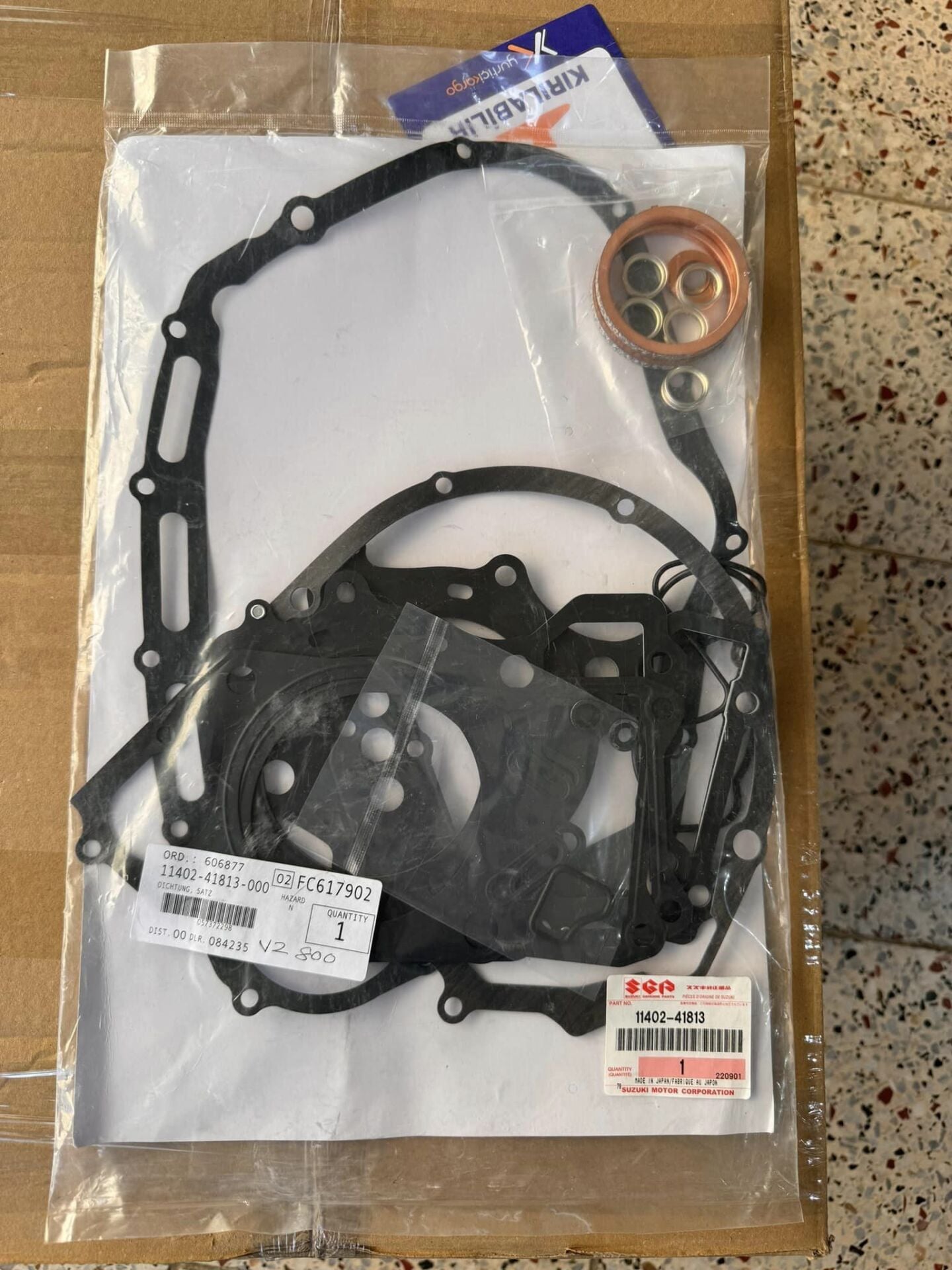 01-16 Suzuki VL 800 / İntruder 800 Conta Seti Volusia 800 Conta Seti