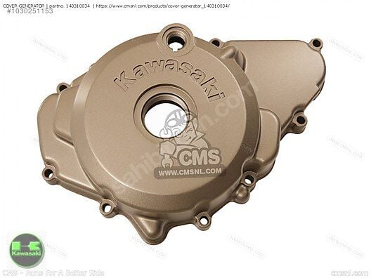 kawasaki kle 500 statör kapağı kle 500 alternatör kapağı