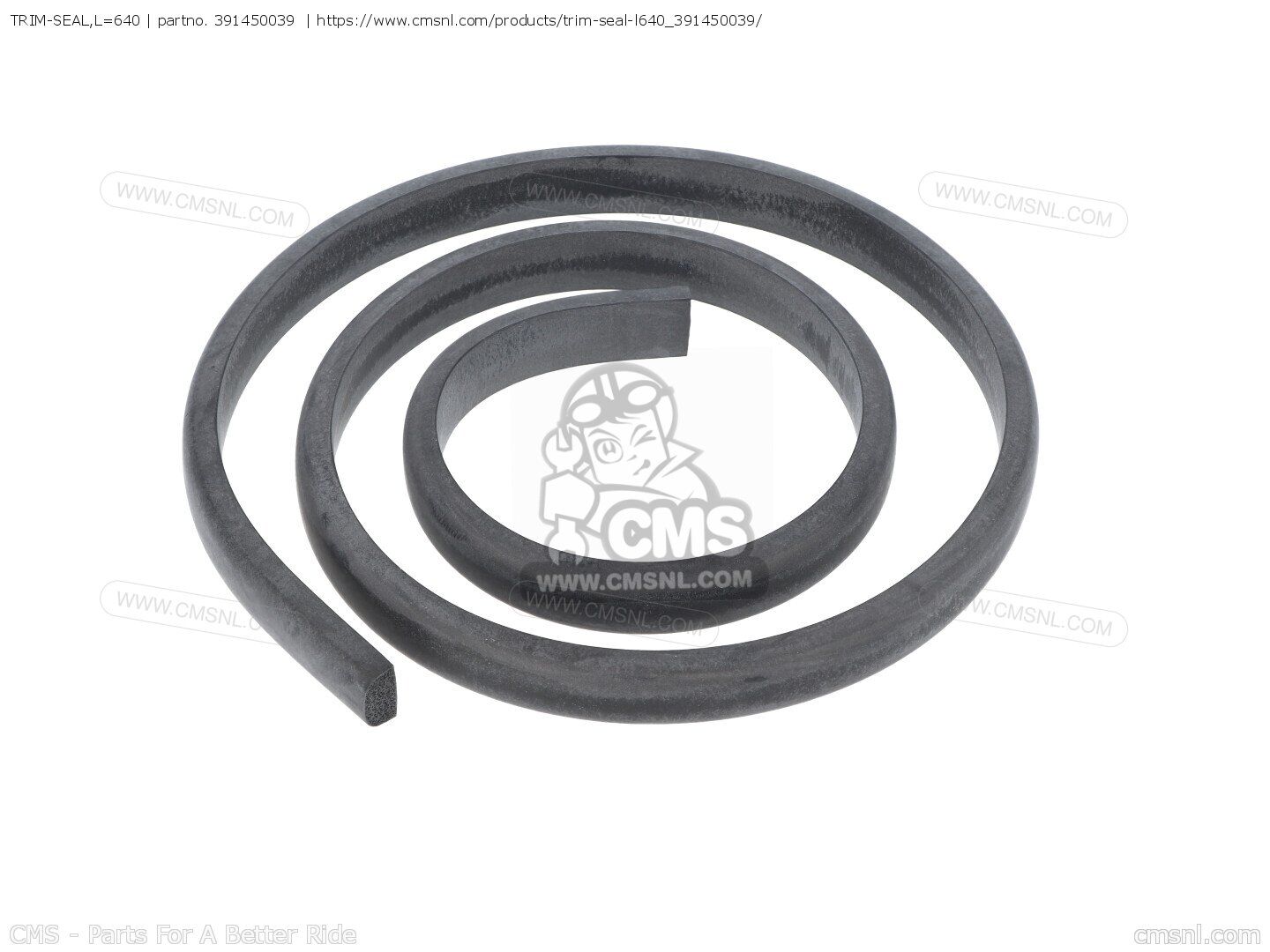 Kawasaki ninja 250r kilometre çerçevesi makaronu TRIM-SEAL,L=64