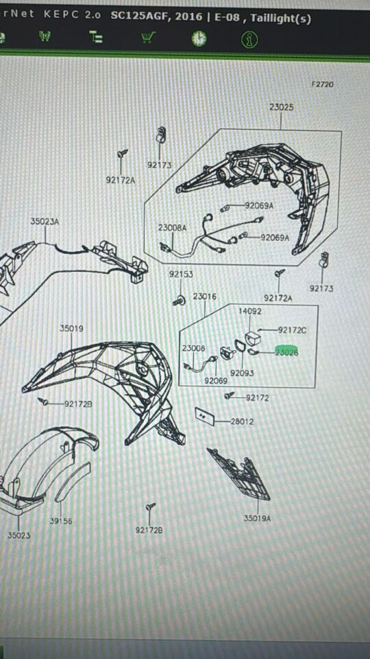 Kawasaki j 300 arka plaka lambası j 300 plakalık aydınlatma lambası camı LENS LICENSE