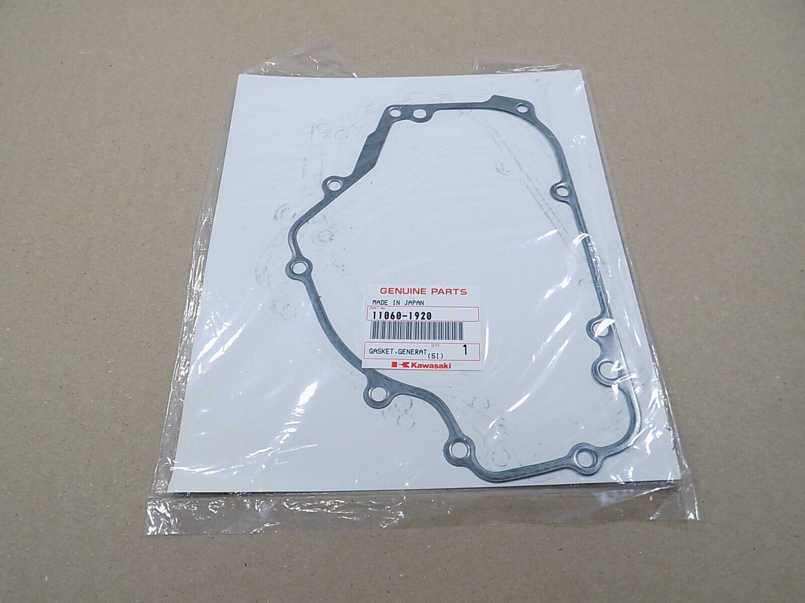 Kawasaki ninja 250r statör kapak contası ninja 250r altarnetör contası