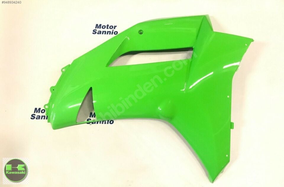 07-08 kawasaki zx6 sol grenaj zx 6 sol granaj sıfır orıjınal yeşil