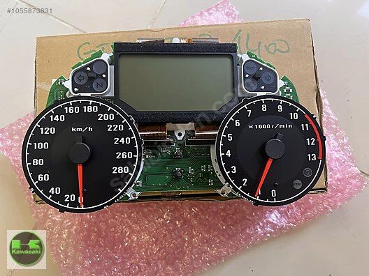 kawasaki gtr 1400 kilometre saati gtr 1400 gösterge lcd ekran orijinal