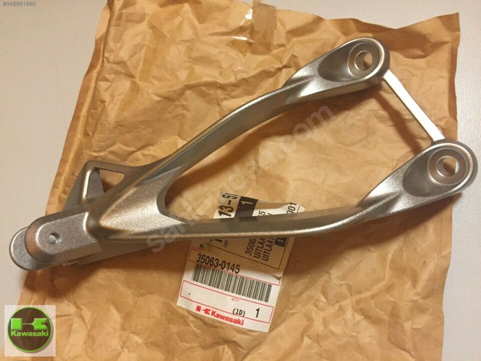 05-06 kawasaki zx6 sağ yolcu braketi zx 636 sağ arka braket sıfır
