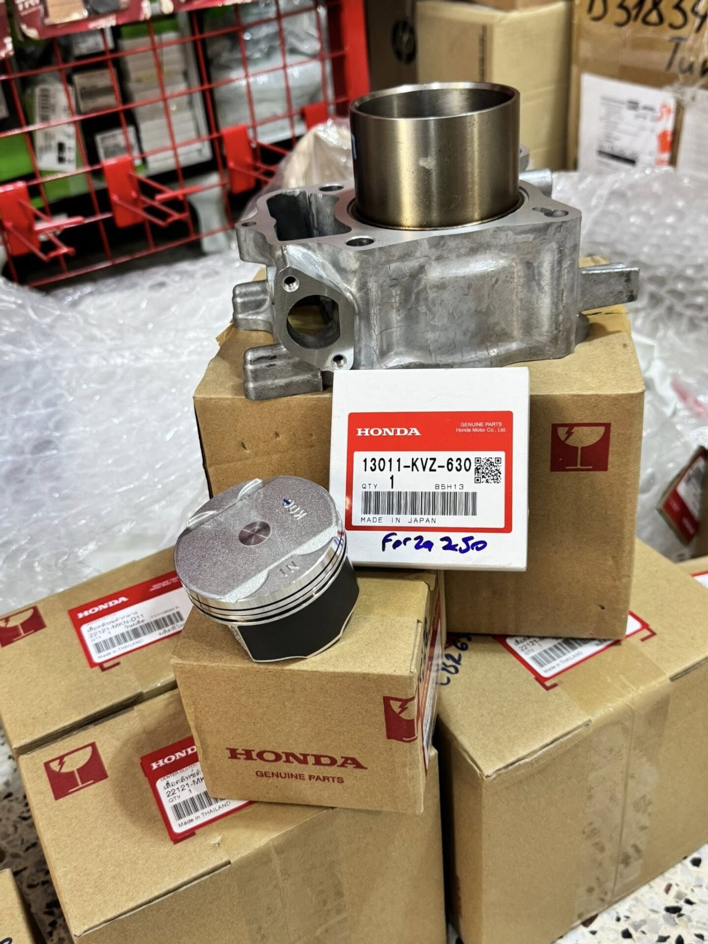 18-20 honda forza 250 silindir piston segman orıjınal